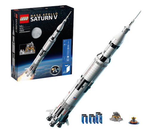 LEGO NASA Apollo Saturn V 92176 |Ideas| Logo