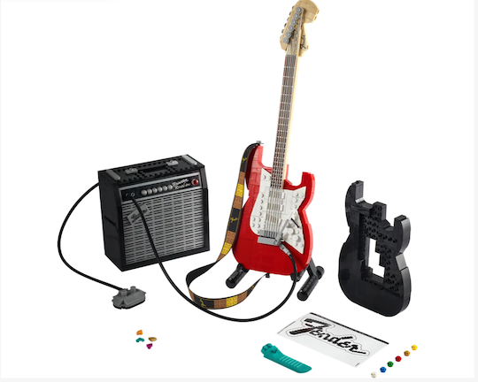 LEGO Fender Stratocaster 21329 |Ideas| Logo