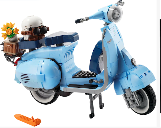 LEGO Vespa 10298 | Ideas| 125 Logo
