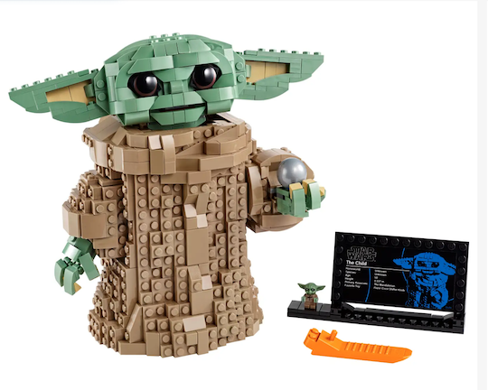 LEGO Star Wars Het Kind Baby Yoda 75318 Logo