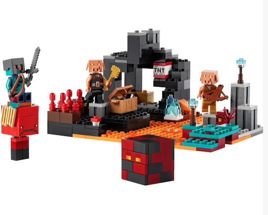 LEGO Minecraft Het Onderwereldbastion 21185 Logo