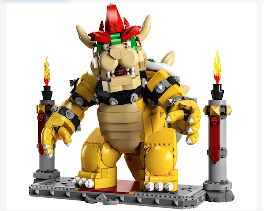LEGO Super Mario De machtige Bowser 71411 Logo