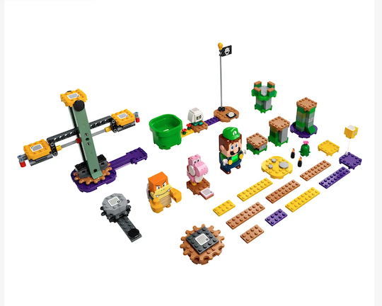 LEGO Super Mario Startset Avonturen met Luigi 71387 Logo