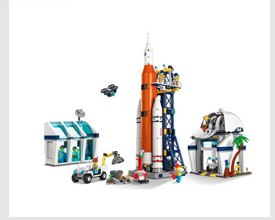 LEGO City Raketlanceerbasis 60351 Logo