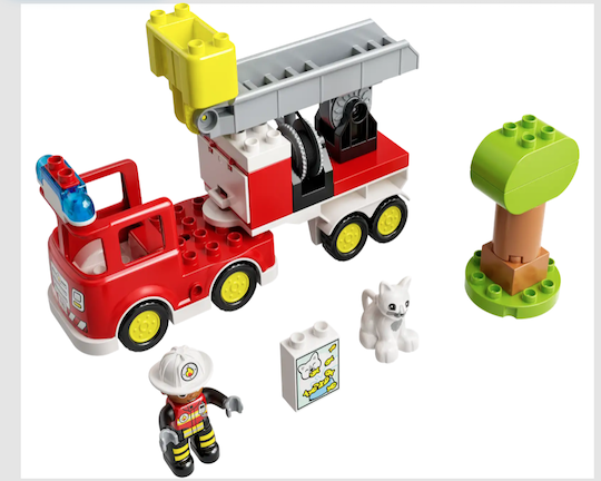 LEGO DUPLO Brandweerauto 10969 Logo