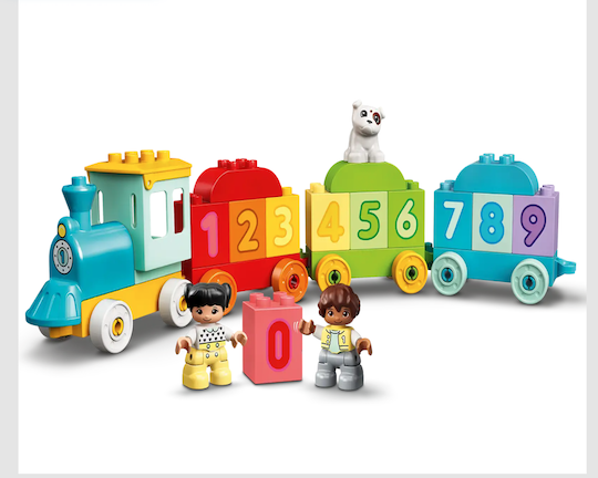 LEGO DUPLO Getallentrein Leren Tellen 10954 Logo