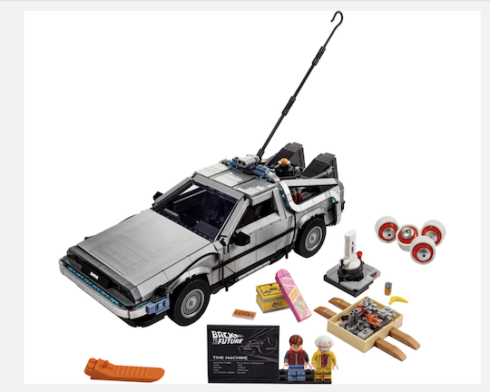 LEGO Back to the Future Tijdmachine 10300 | Icons|