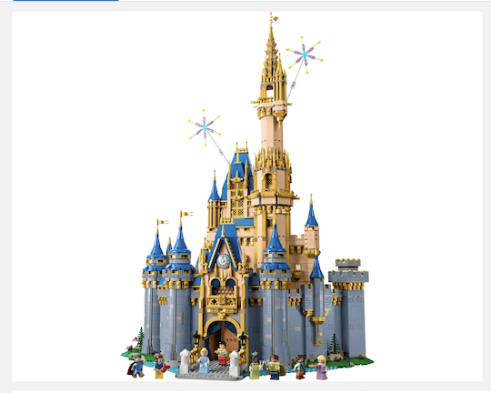LEGO Disney Kasteel 43222 Logo