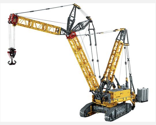 LEGO Technic Liebherr Rupsbandkraan LR 13000 | 42146 Logo