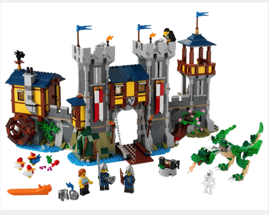LEGO Creator 3in1 Middeleeuws Kasteel 31120 Logo